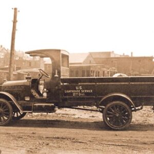 1934a,b,c. (copy photo) U.S. Lighthouse Service Truck 2nd District c.1919.