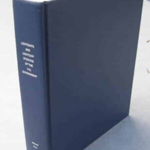 20363. Flint , Willard. LIGHTSHIPS OF THE U. S. GOVERNMENT – Reference Notes. GPO 1989