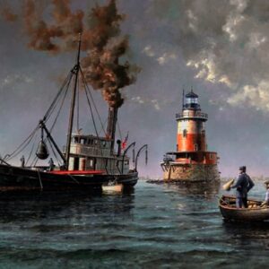 172. (print) “Kate’s Light” by Len F. Tantillo.