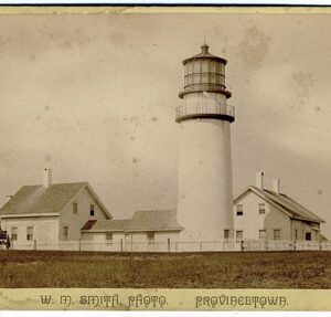 5109. (cabinet view) Highland [Cape Cod] Lighthouse, North Truro, Mass. c.1890.
