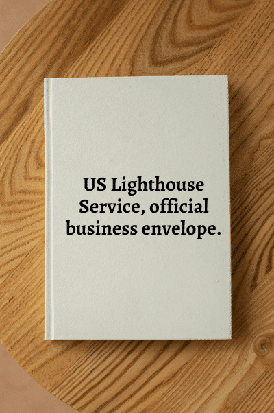 D-09-5. US Lighthouse Service, official business envelope.