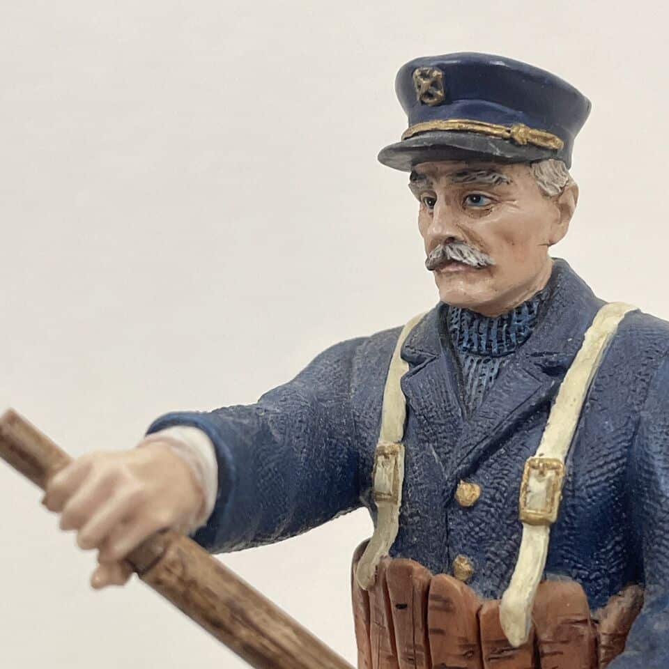 3077. Harbour Lights, Men of the Life Saving Service Keeper / Surfman Replica. - Image 8