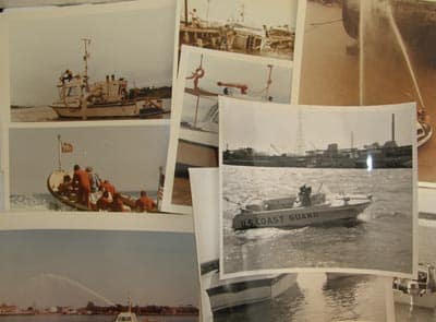 1556. (lot 9 photos) United States Coast Guard Small Boats c.1970’s – 1980’s. - Image 2