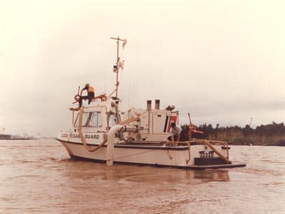 1556. (lot 9 photos) United States Coast Guard Small Boats c.1970’s – 1980’s.
