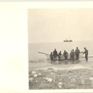 12393c. (photo) Station Crew, U.S. Coast Guard, Coskata Station, Nantucket c.1920.