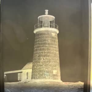 28227. (negative) Monhegan Island Lighthouse, Maine.