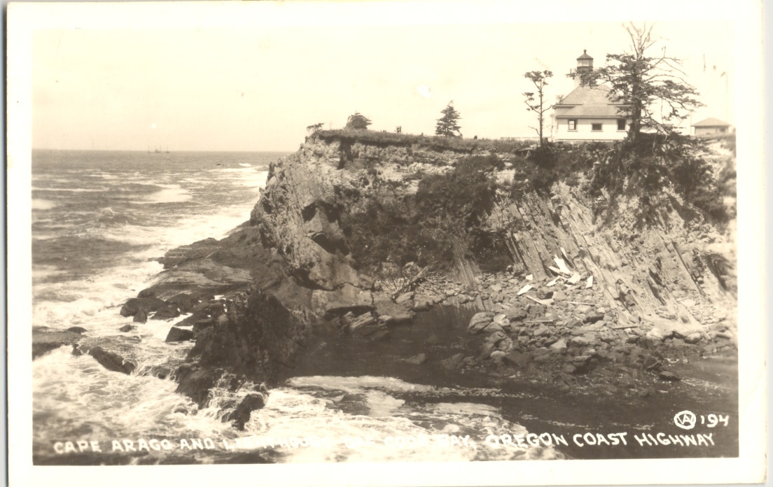 33100. (photo) Cape Arago Lighthouse, Oregon.