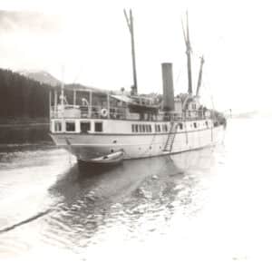33109. (photo) U.S. Lighthouse Tender Underway. c.1930’s