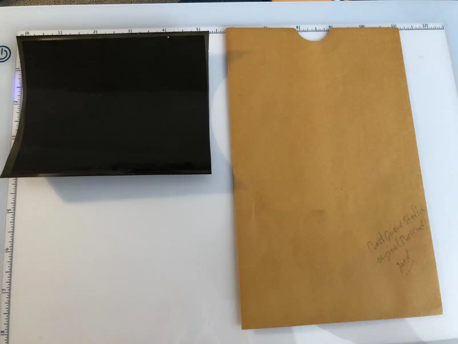 34017. (film negative) U.S. Life-Saving Station New Jersey Pattern c.1900. May be Hampton, NH. - Image 2