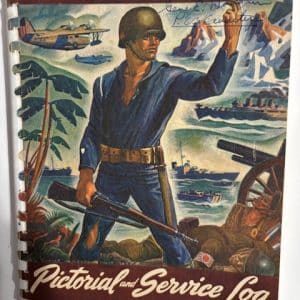 35004. na. U.S. Coast Guard Pictorial and Service Log. Hastings House, New York. 1944. 72p. Spiral bound.