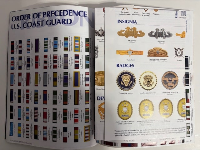 35006. na. U.S. Coast Guard Reservist Uniforms Special Uniform Issue. 2006. 56p. Soft wraps. - Image 4