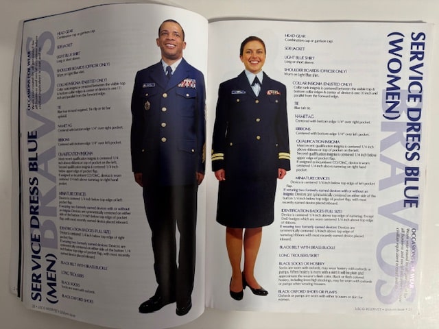 35006. na. U.S. Coast Guard Reservist Uniforms Special Uniform Issue. 2006. 56p. Soft wraps. - Image 2