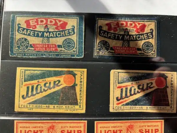 Match Line Label 34031. (match box labels) Early full color Match Box Labels c.1920’s ...