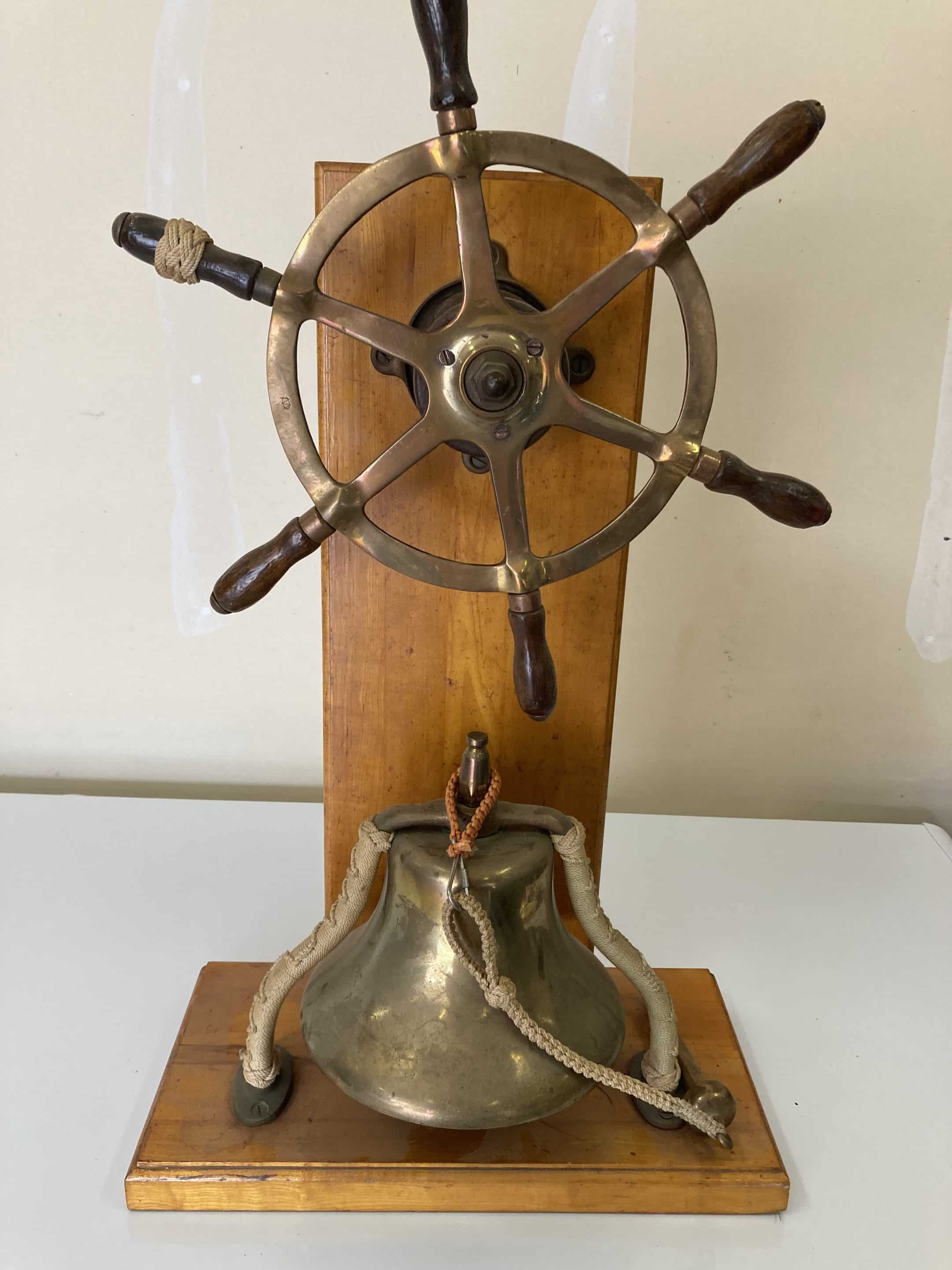 Coast Guard Presentation Collection: Bell-Wheel-Prop 40- CG Utility Boat Station Miami c.1980’s – 1990’s