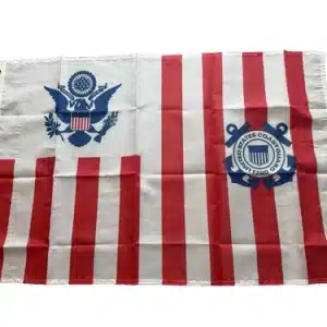 8109-165. [flag] U. S. Coast Guard Ensign c.1966-date.