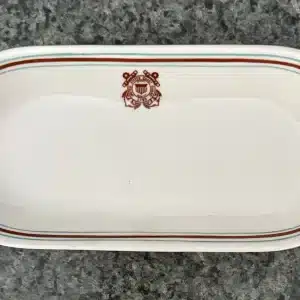 8341-118, 119. (pickle or small celery dish) United States Coast Guard