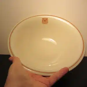 8341-121. (serving bowl) United States Coast Guard 9 1/2"